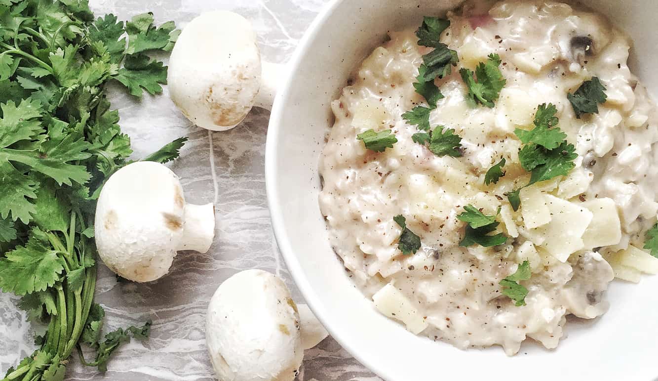 Risotto funghi recipe