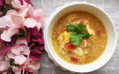 BEST PERUVIAN CHUPE DE CAMARONES – SHRIMP SOUP