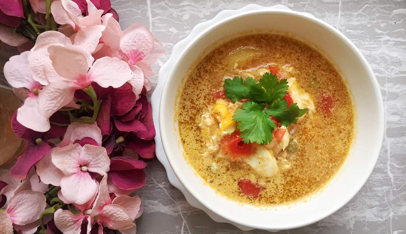 Peruvian Chupe de camarones - Shrimp Soup Recipe