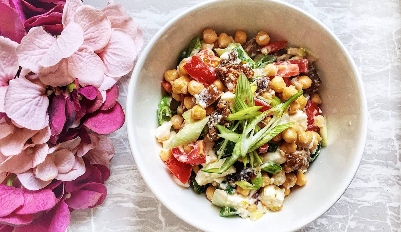 Perfect Chickpea summer Salad