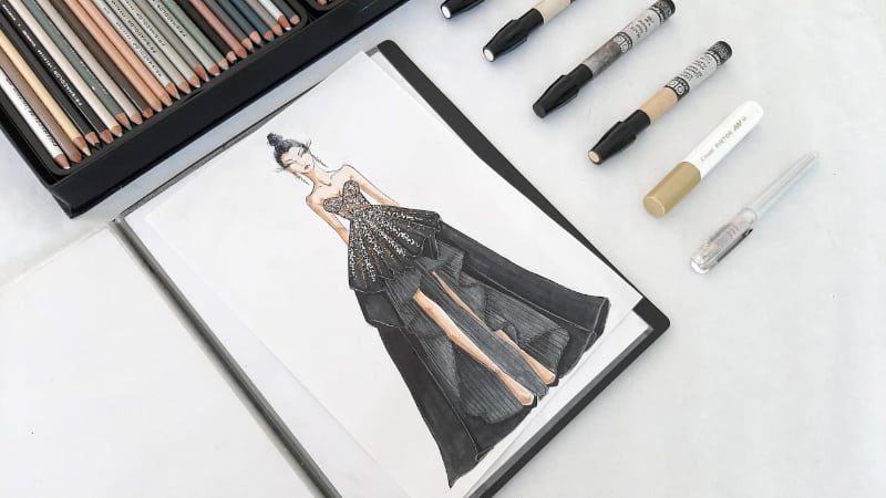 Sofia Delgado Fashion Illustrator