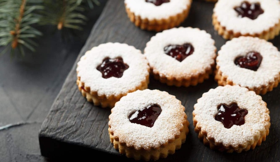 Linzer Augen Cookies Recipe | Lemontrend