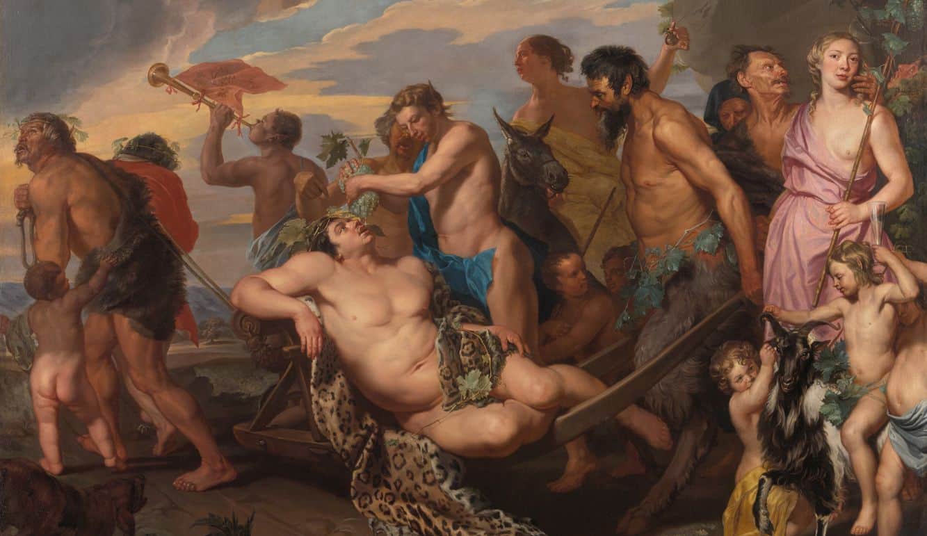michaelina-wautier-rediscovered The Triumph of Bacchus Michaelina Wautier