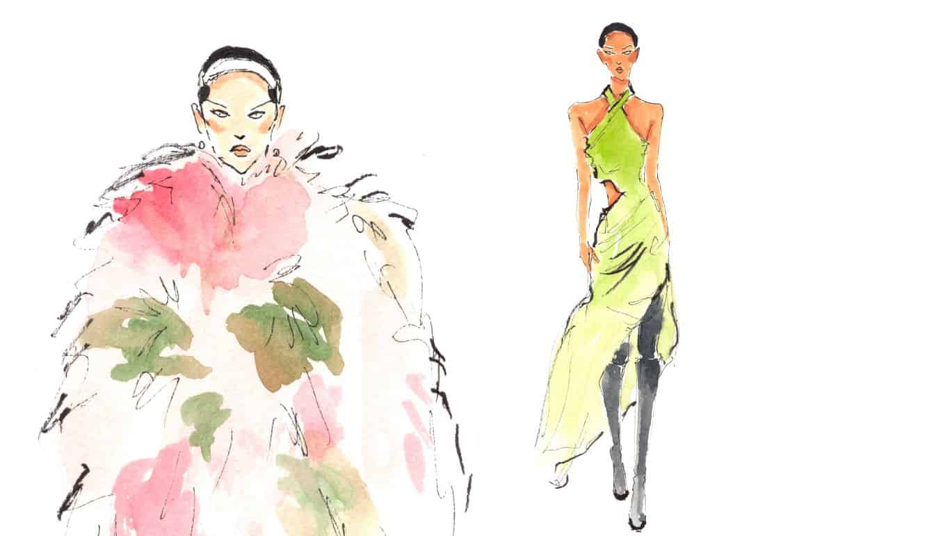 Bella, an illustrator whose work seamlessly blends raw emotion with bold expression