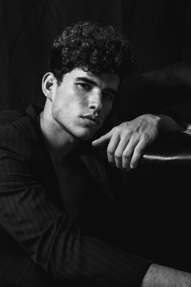 carlos-jaimes-1 Venezuelan model Carlos Jaimes on set