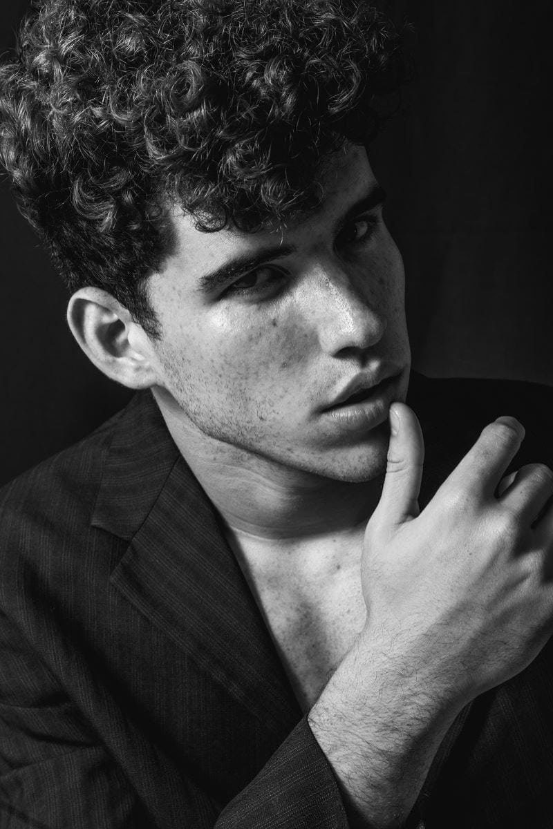 carlos-jaimes-2 Venezuelan model Carlos Jaimes on set