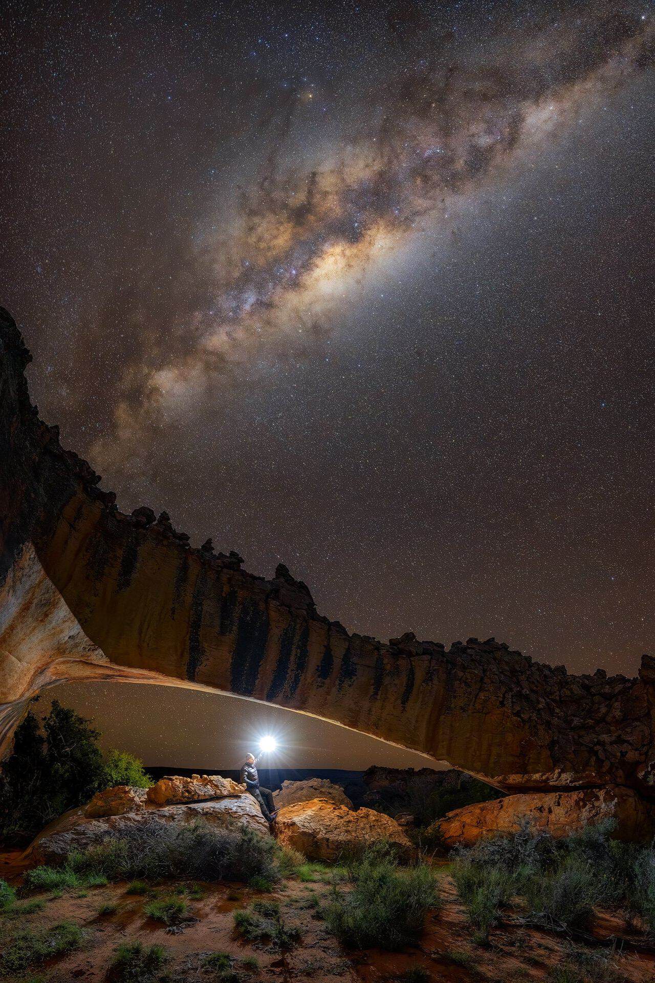 Kyle Goetsch Milky Way over Lion’s Head