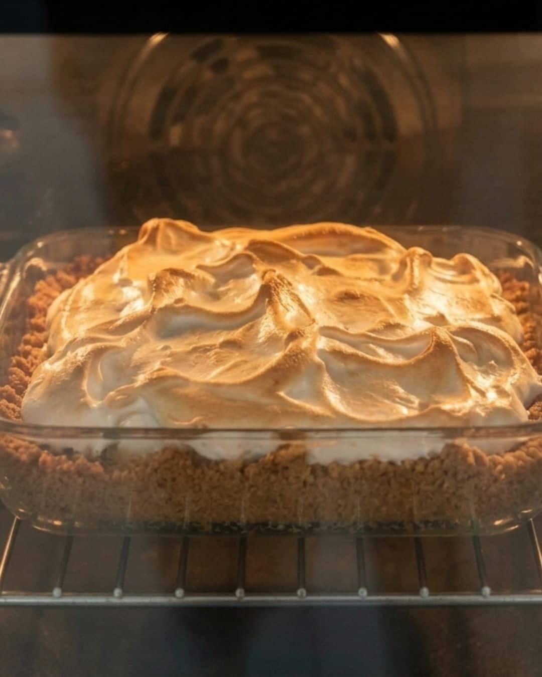lemon-meringue-pie-recipe-4 Freshly baked lemon meringue pie with beautifully golden toasted meringue.